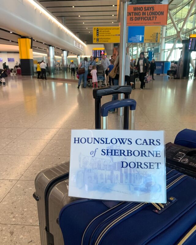 Sherborne , School summer school arrivals Heathrow Terminal 2 🚕🚕