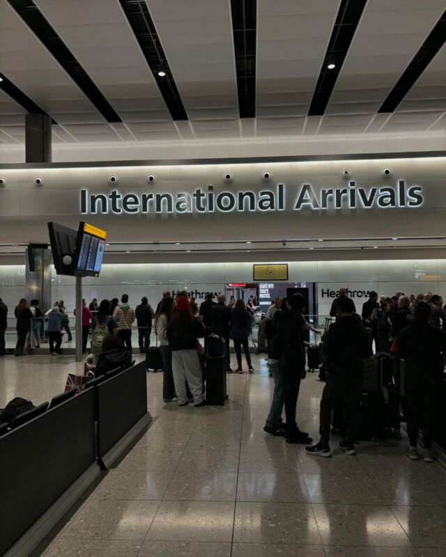 Half term Student returns ✈️🚕