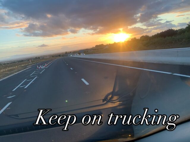 Keep on trucking 